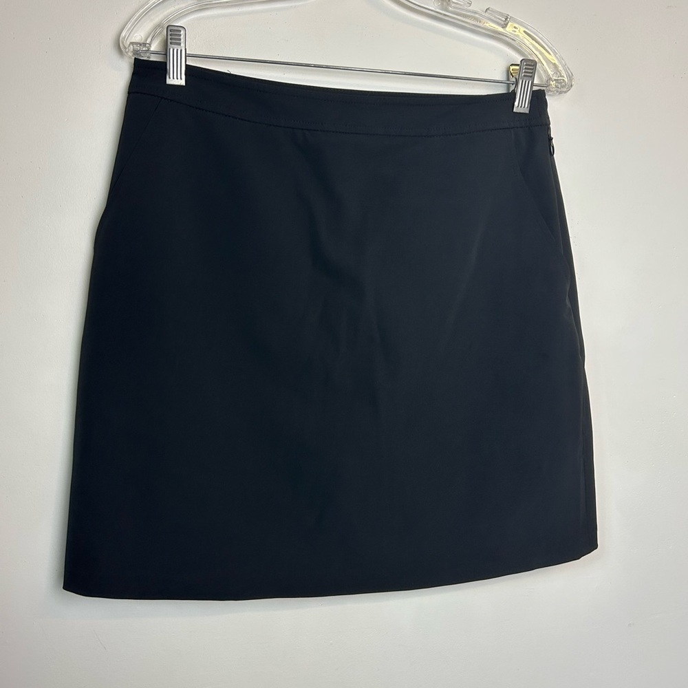 Fairway & Greene Women’s Golf Skirt Skort Black Mini Size 6 Old Money Outdoor